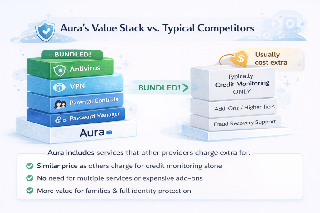 Is Aura Worth It?: Aura vs. competitors feature comparison