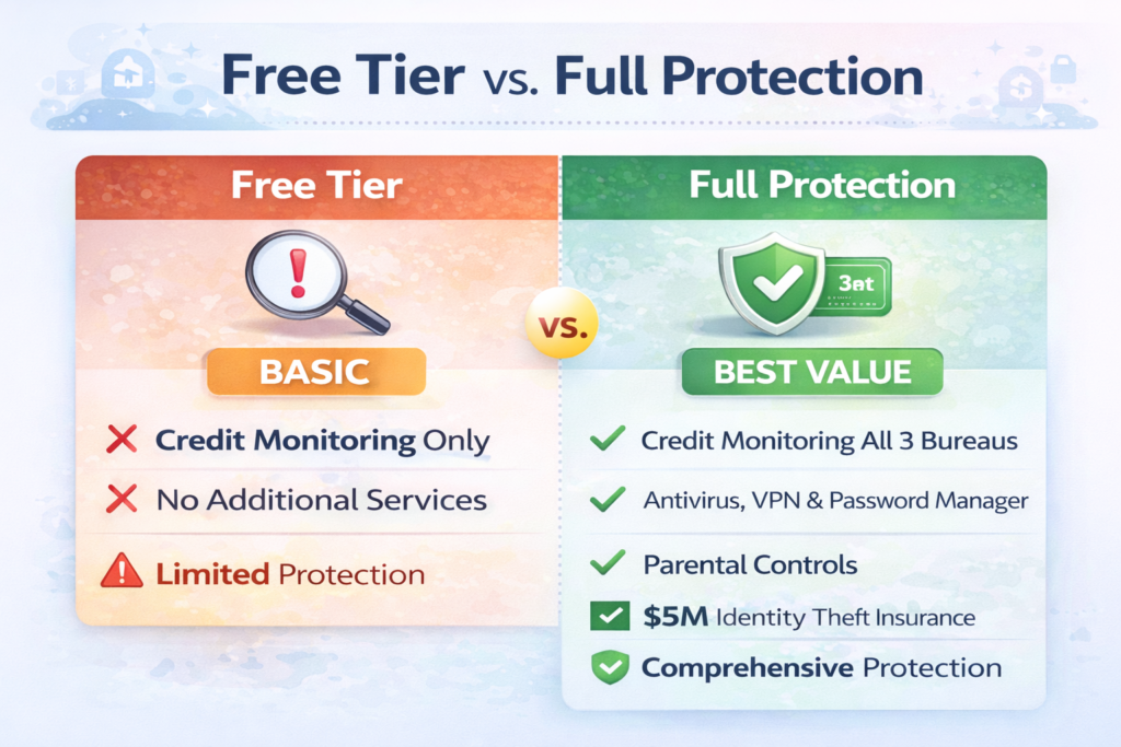 Is Aura Worth It?: Free tier vs. full protection comparison
