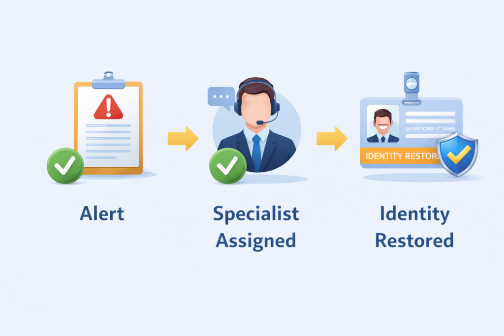 Best Identity Theft Protection for Seniors: Identity theft restoration process steps