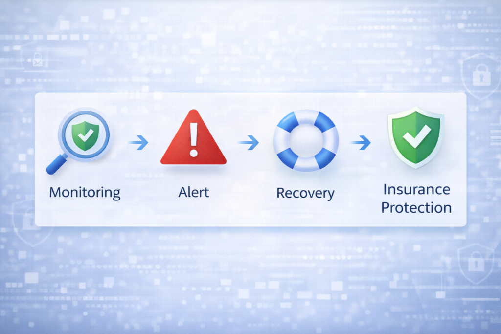 Best Identity Theft Protection  Services for 2026: Four-step process flowchart diagram