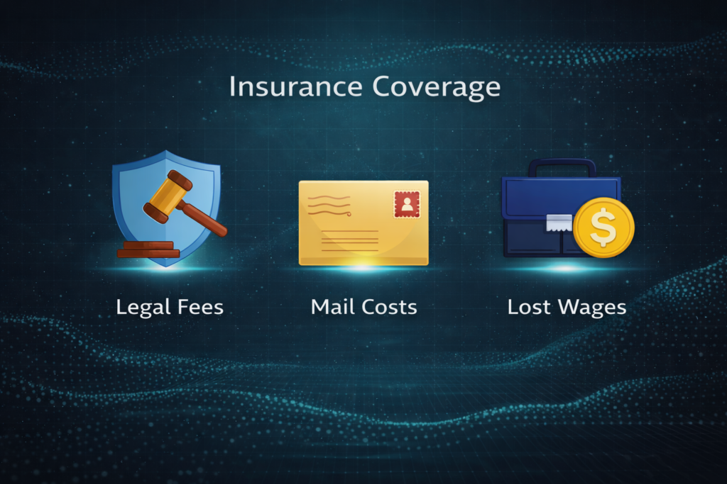 Best Identity Theft Protection for Seniors: Insurance coverage breakdown infographic