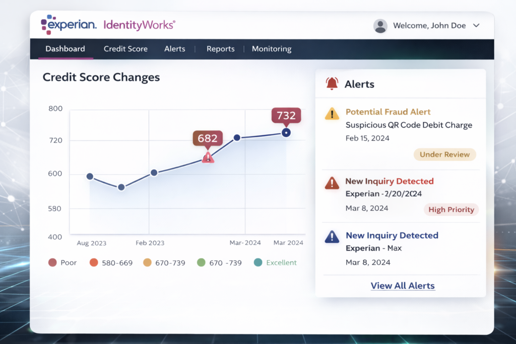 Best Identity Theft Protection for Seniors: Tracking credit score changes and alerts