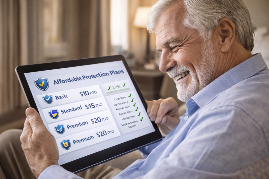 Best Identity Theft Protection for Seniors: Reviewing protection plan options at home