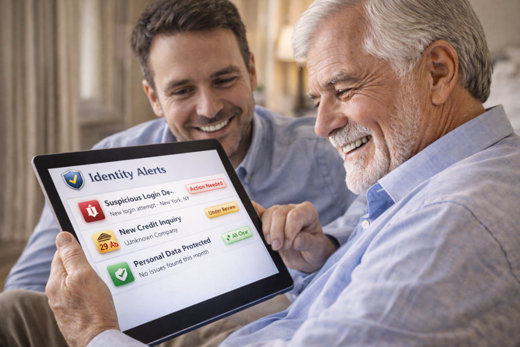 Best Identity Theft Protection for Seniors: Reviewing identity alerts together