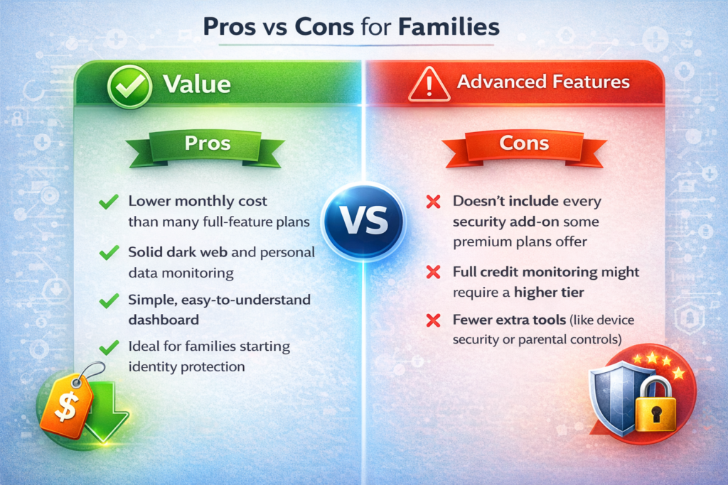 Best Identity Theft Protection for Families (2026 Guide): Pros vs cons for families