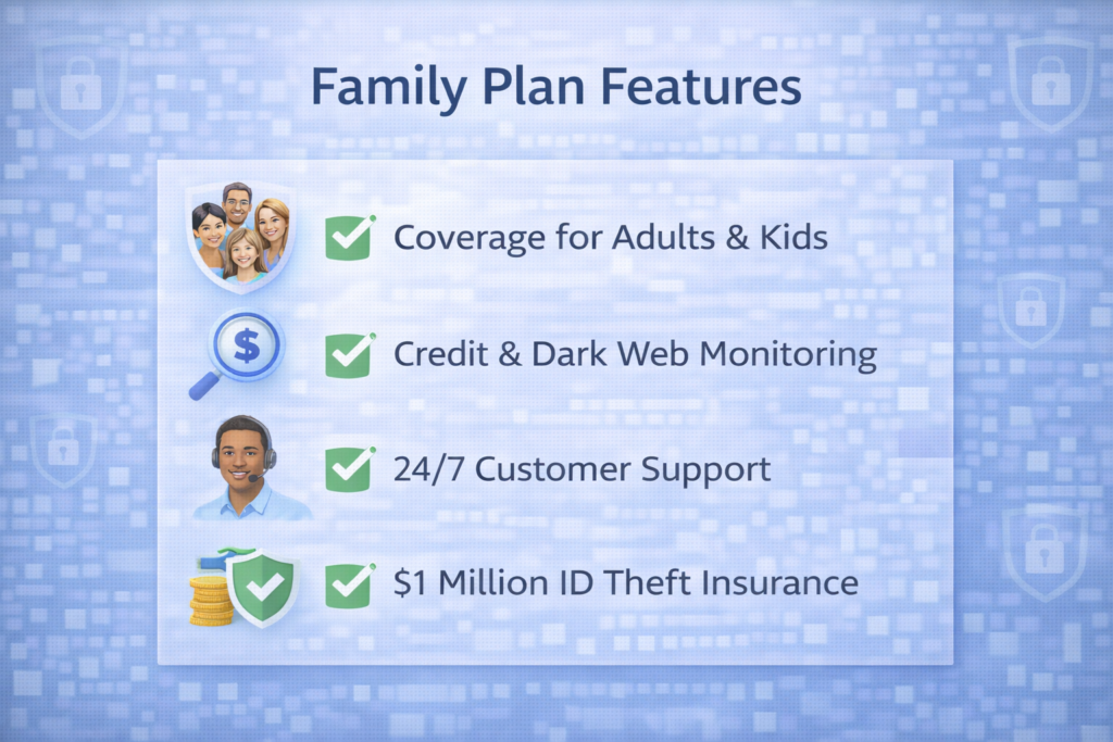 Best Identity Theft Protection Services for 2026: Family plan features checklist