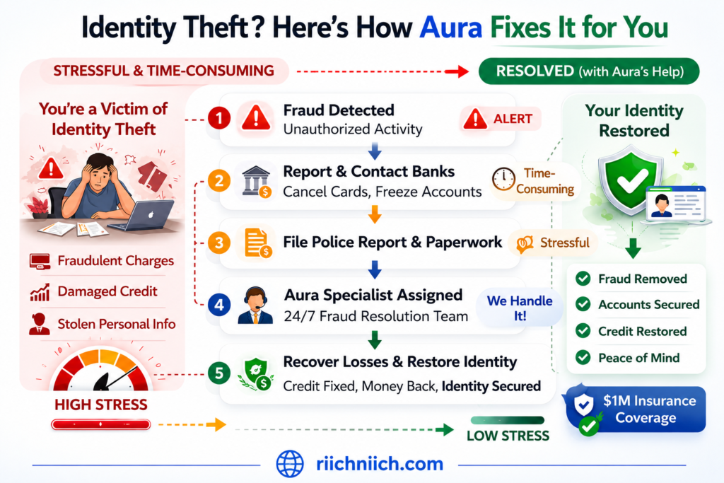 Is Aura Worth It?: Aura's identity theft recovery process
