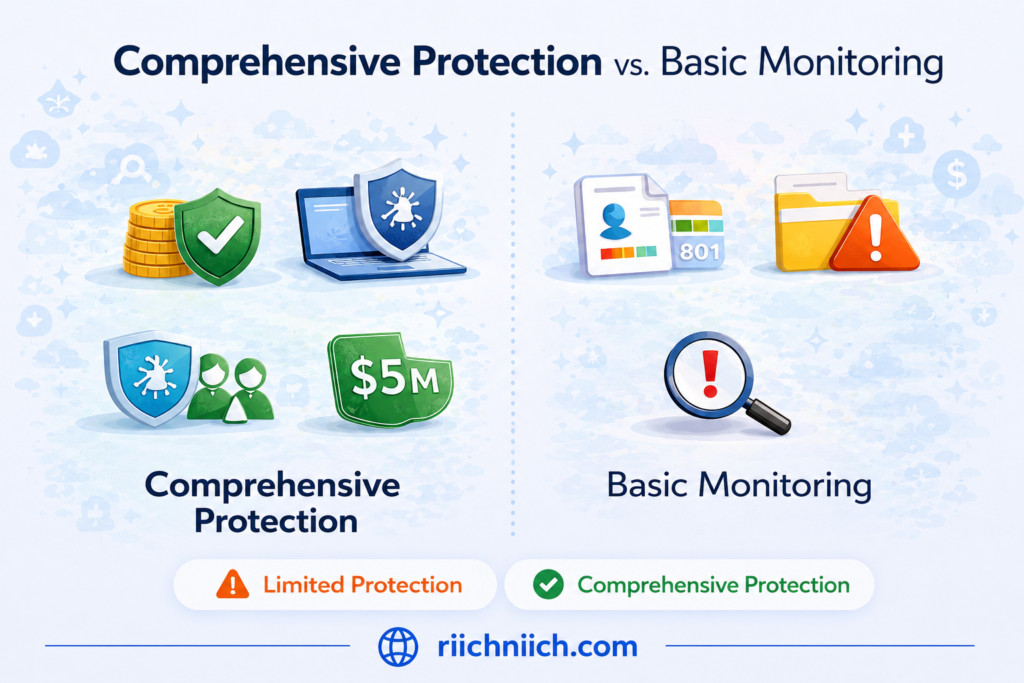 Is Aura worth it?: Comprehensive vs. basic protection comparison