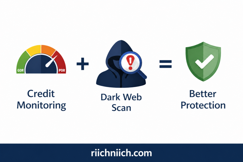 Best Identity Theft Protection for Seniors: Simplified security protection infographic