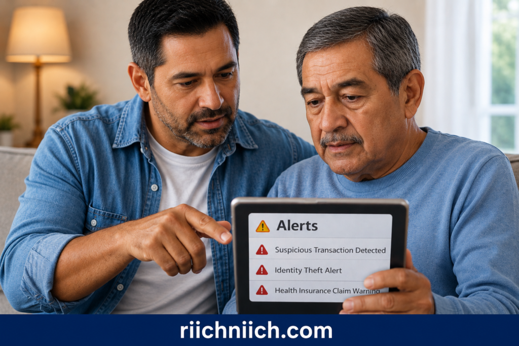 Best Identity Theft Protection for Seniors: Reviewing important alerts together
