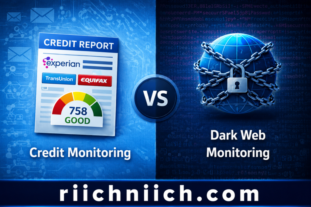 Best Identity Theft Protection for Families: Credit vs dark web monitoring comparison