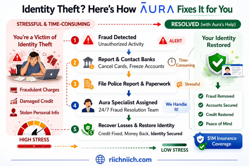 Is Aura Worth It: How Aura fixes identity theft