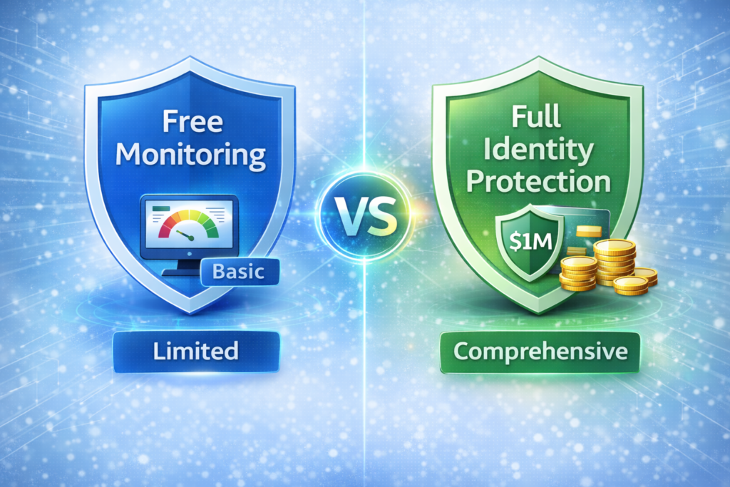 Best Identity Theft Protection Services for 2026: Free monitoring vs full protection