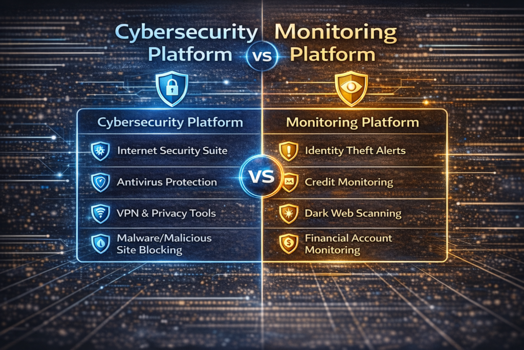 LifeLock vs Identity Guard: Cybersecurity vs monitoring platform comparison