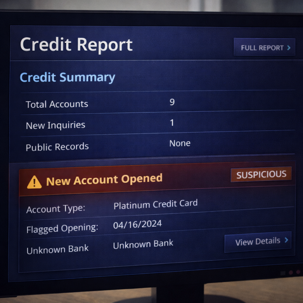 13 warning signs someone stole your identity: Suspicious activity on credit report