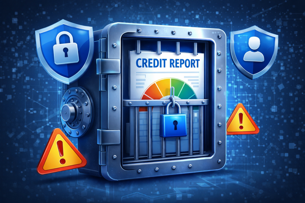 credit freeze vs credit lock: Securing the credit report vault