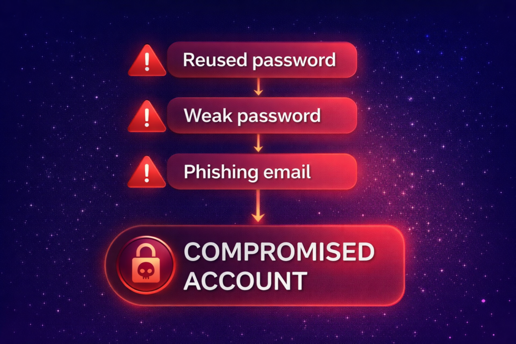 best password managers: Password mistakes leading to compromised account