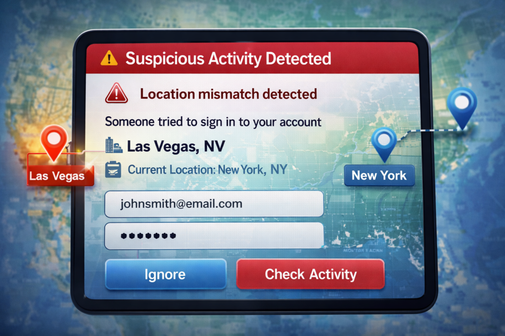 Best Antivirus for Families: Suspicious login attempt detected