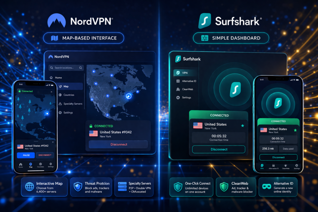 NordVPN vs Surfshark: VPN comparison: NordVPN vs Surfshark