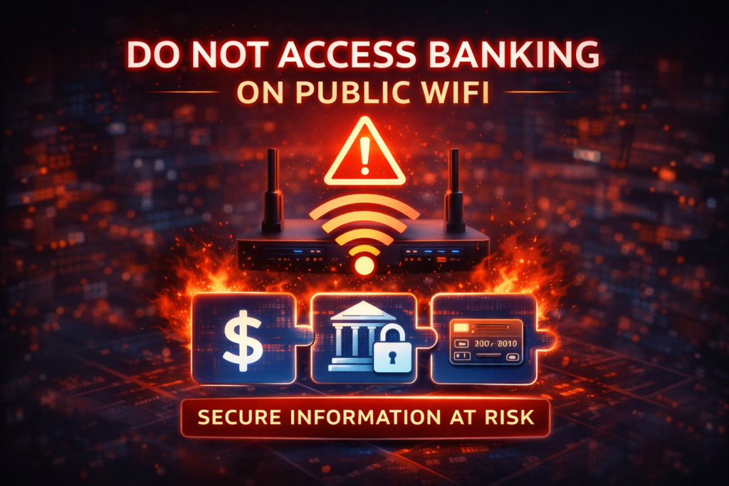 public WiFi dangers: Warning against using public Wi-Fi