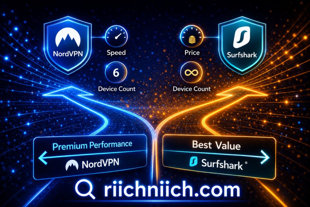 NordVPN vs Surfshark: VPN comparison: NordVPN vs Surfshark