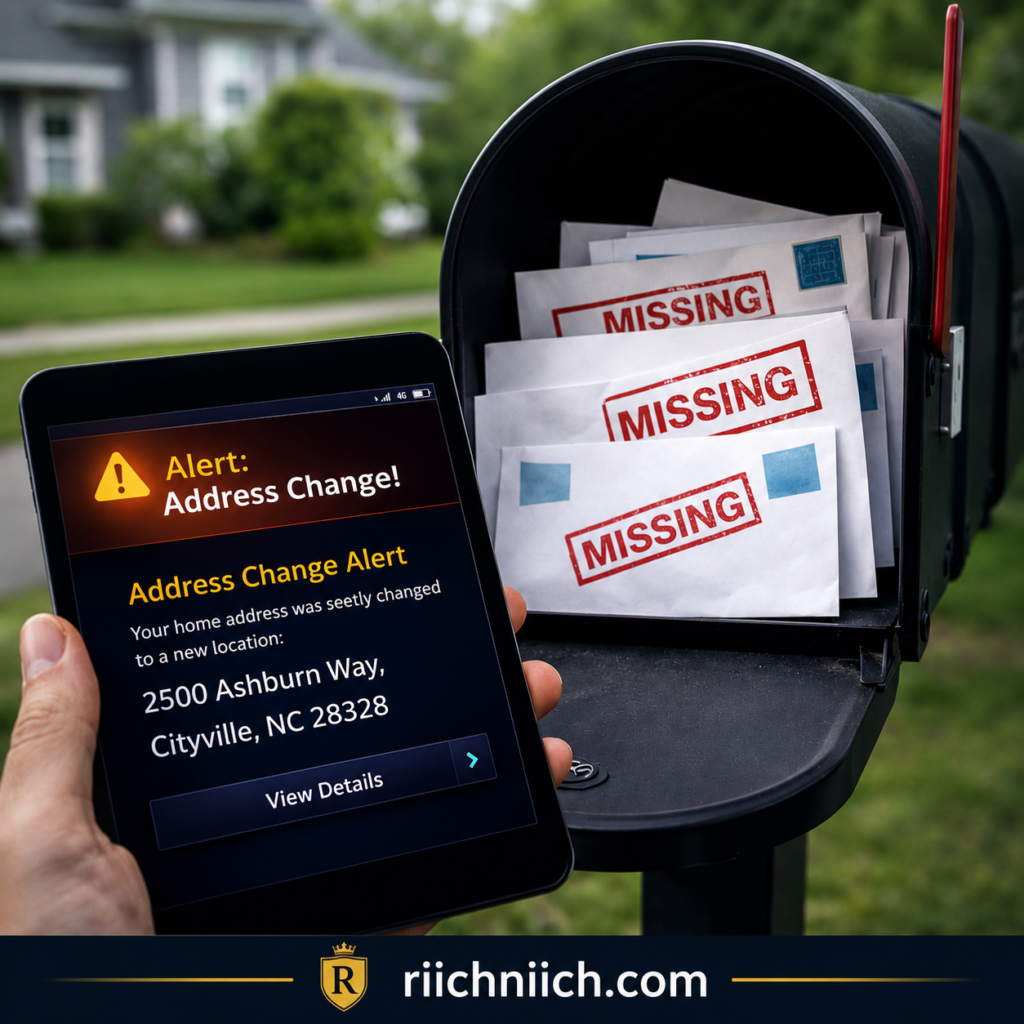 13 warning signs someone stole your identity: Alert: address change warning and missing mail