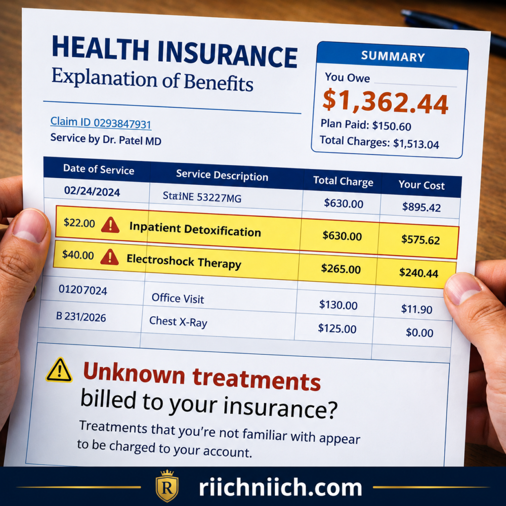 13 warning signs someone stole your identity: Health insurance explanation of benefits