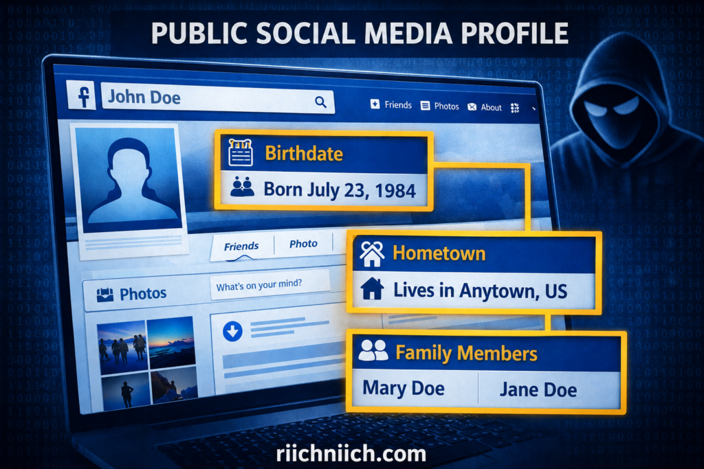 how identity theft happens: Digital profile under threat from hacker