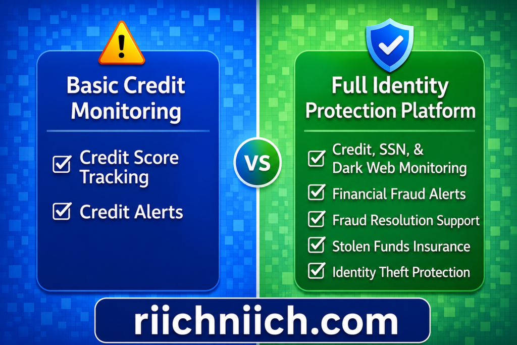 Is Aura Better Than Free Credit Monitoring: Credit monitoring vs identity protection comparison