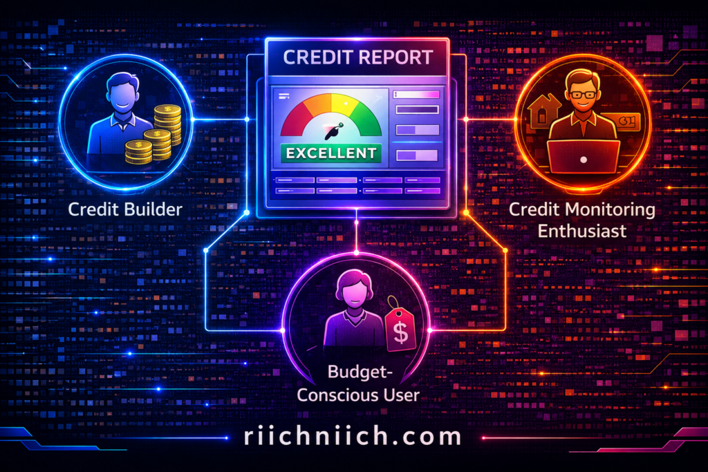 Aura vs Experian IdentityWorks: Neon credit report dashboard interface