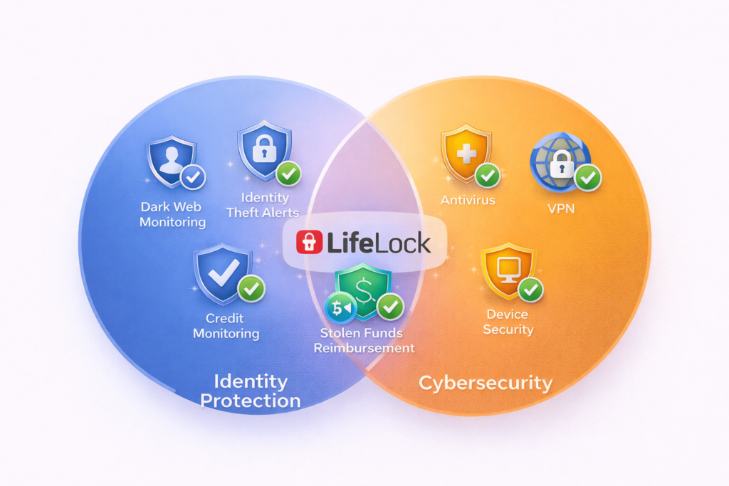 Aura vs LifeLock: LifeLock in identity protection and cybersecurity