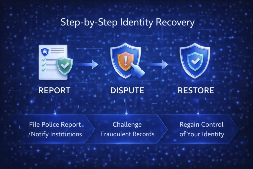 Aura vs Identity Guard: Step-by-step identity recovery process