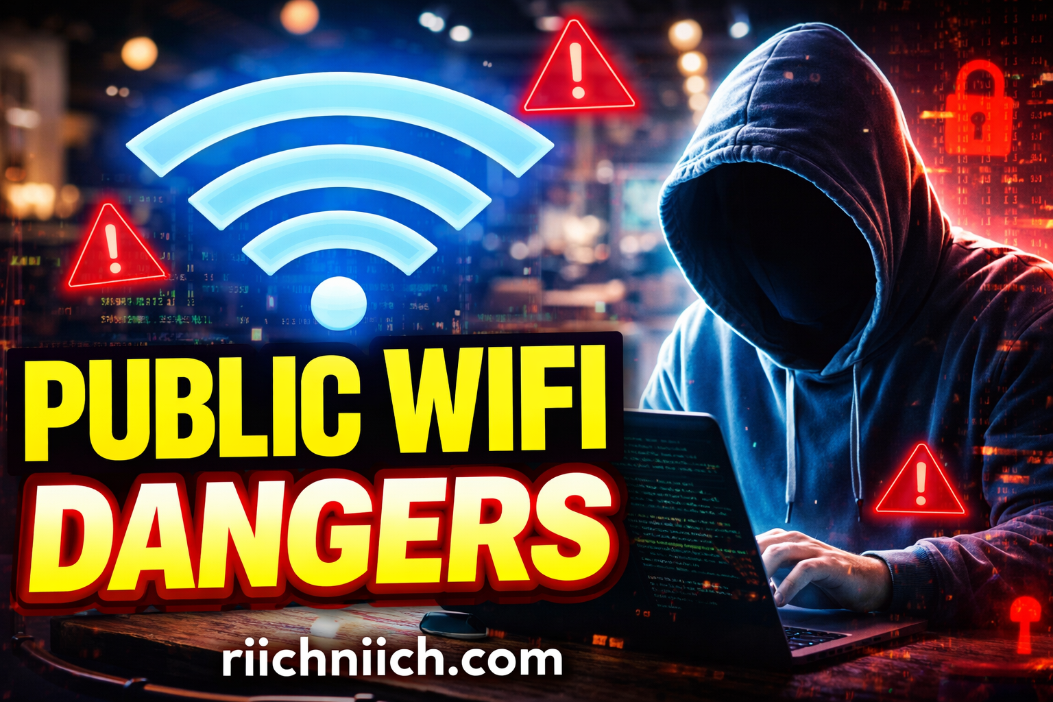 You are currently viewing Public WiFi Dangers (And How To Stay Safe)