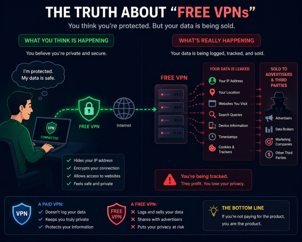 best VPN for privacy: The truth about free VPNs