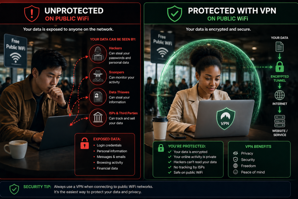 best VPN for privacy: Securing your data on public WiFi