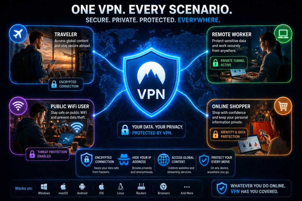 is NordVPN worth it: One VPN. Every scenario.