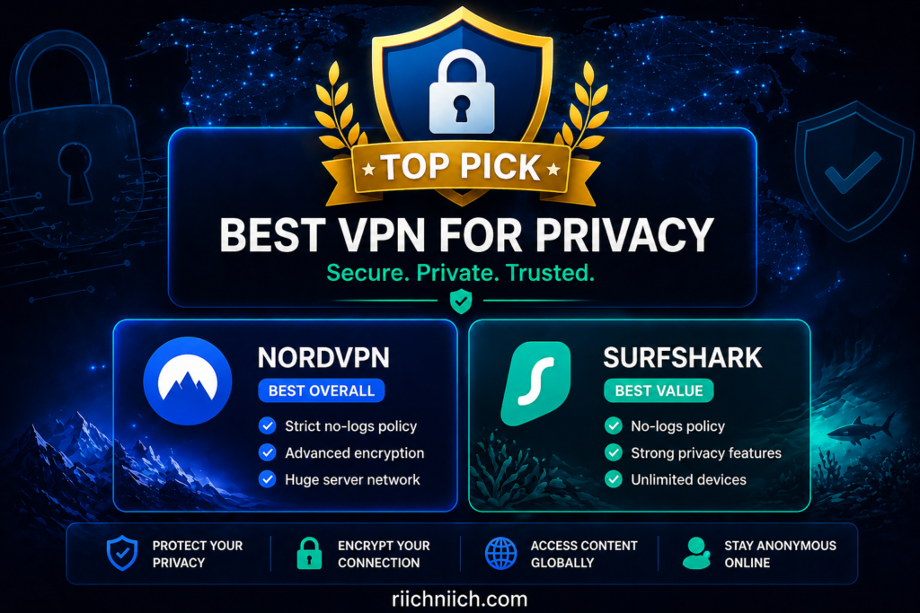 best VPN for privacy: Best VPN choices for privacy and security