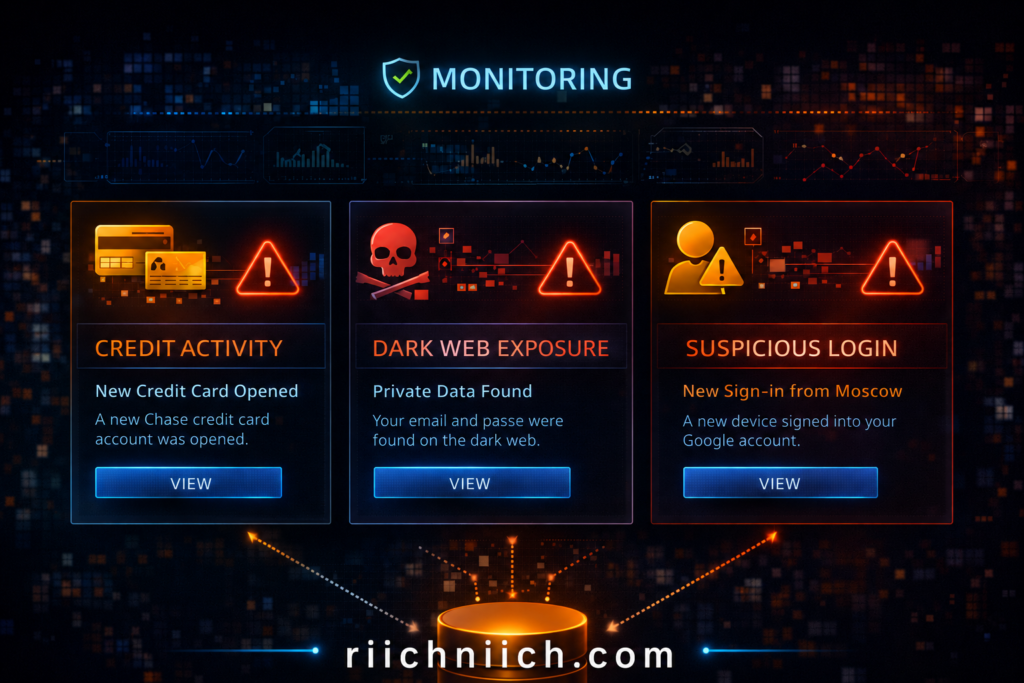 Cybersecurity Tips Everyone Should Know: Cybersecurity monitoring dashboard overview