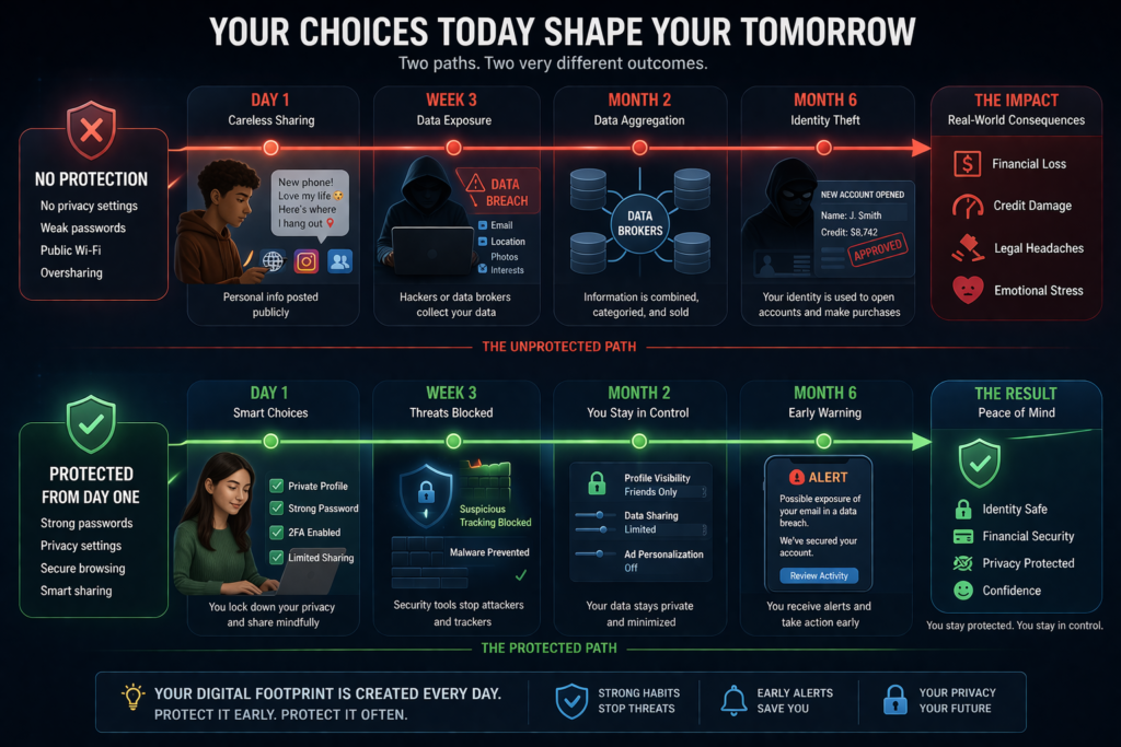 how to stay safe on social media: Your digital choices today, tomorrow's safety