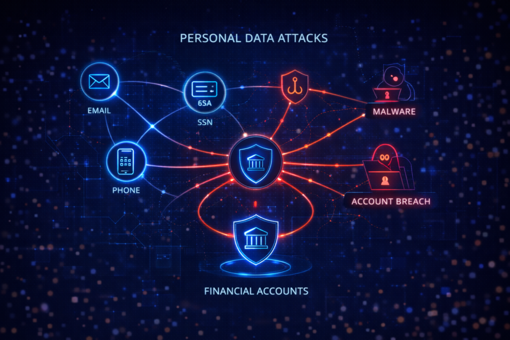 Is Online Banking Safe: Cyber threats targeting personal data and finance
