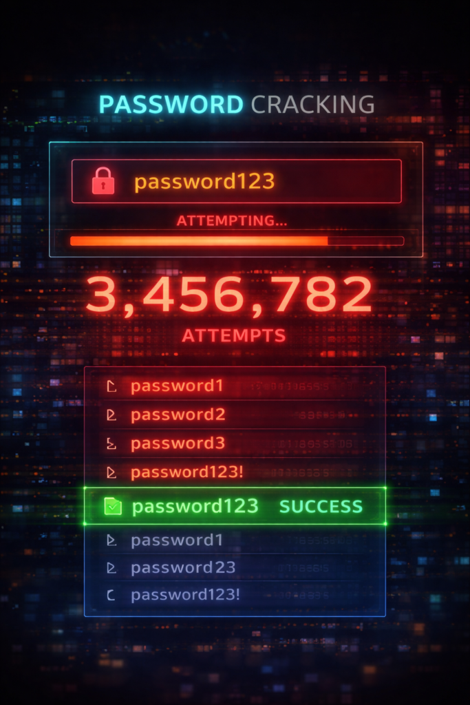 Cybersecurity Tips Everyone Should Know: Password cracking in action