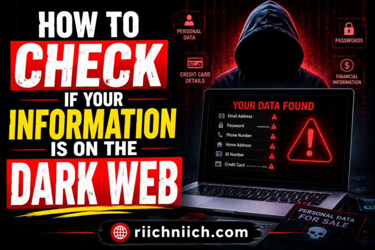 How to Check If Your Information Is on the Dark Web