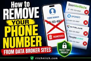 Read more about the article How to Remove Your Phone Number From Data Broker Sites