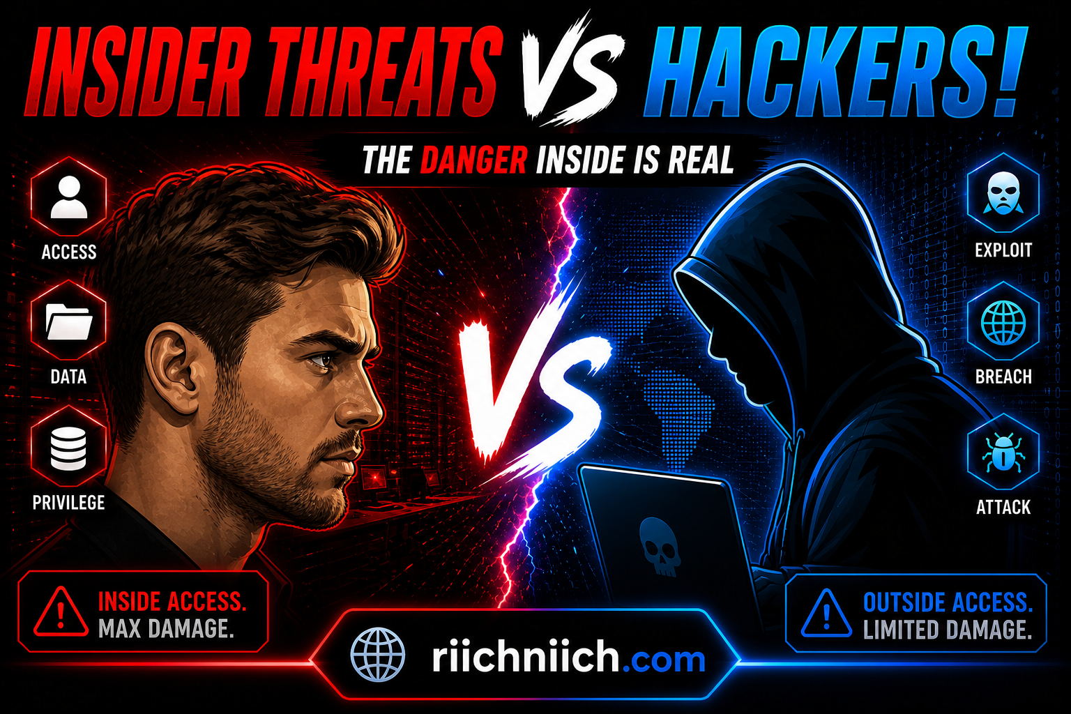 You are currently viewing Why Insider Threats Are More Dangerous Than Hackers (Real Risks Explained)