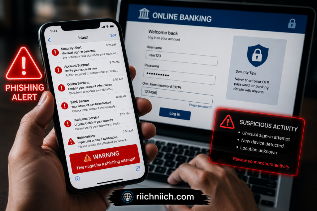 how hackers get your email address: Phishing alert: suspicious activity detected