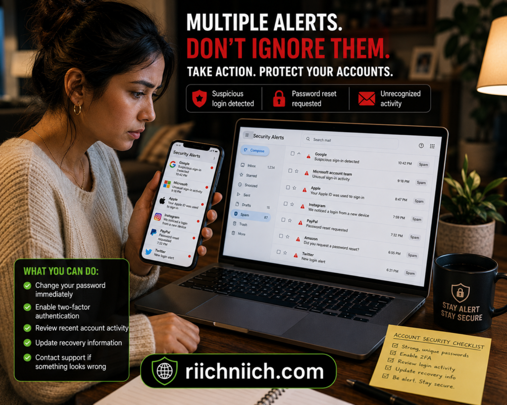 how hackers get your email address: Cybersecurity alert in a cozy office