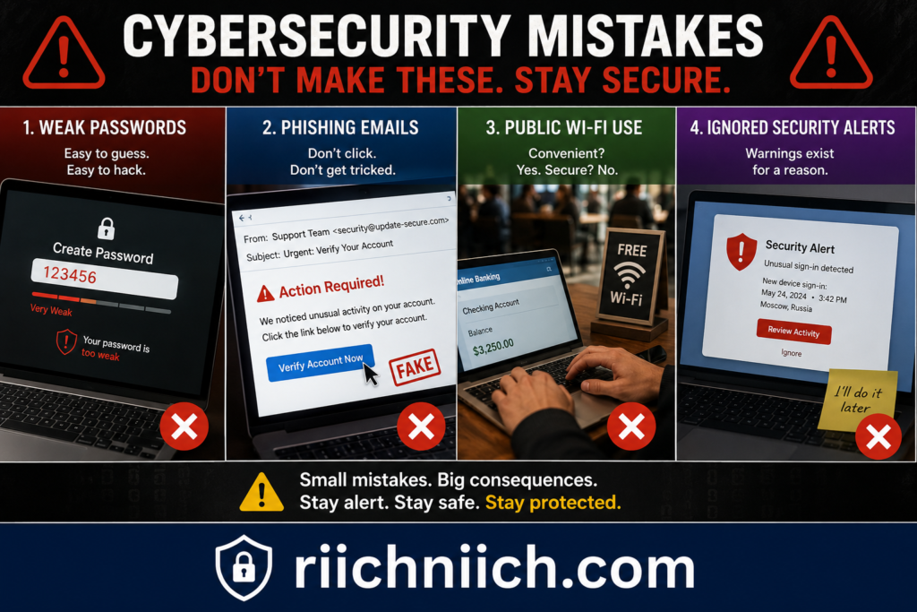 how to protect your email from hackers: Cybersecurity mistakes to avoid