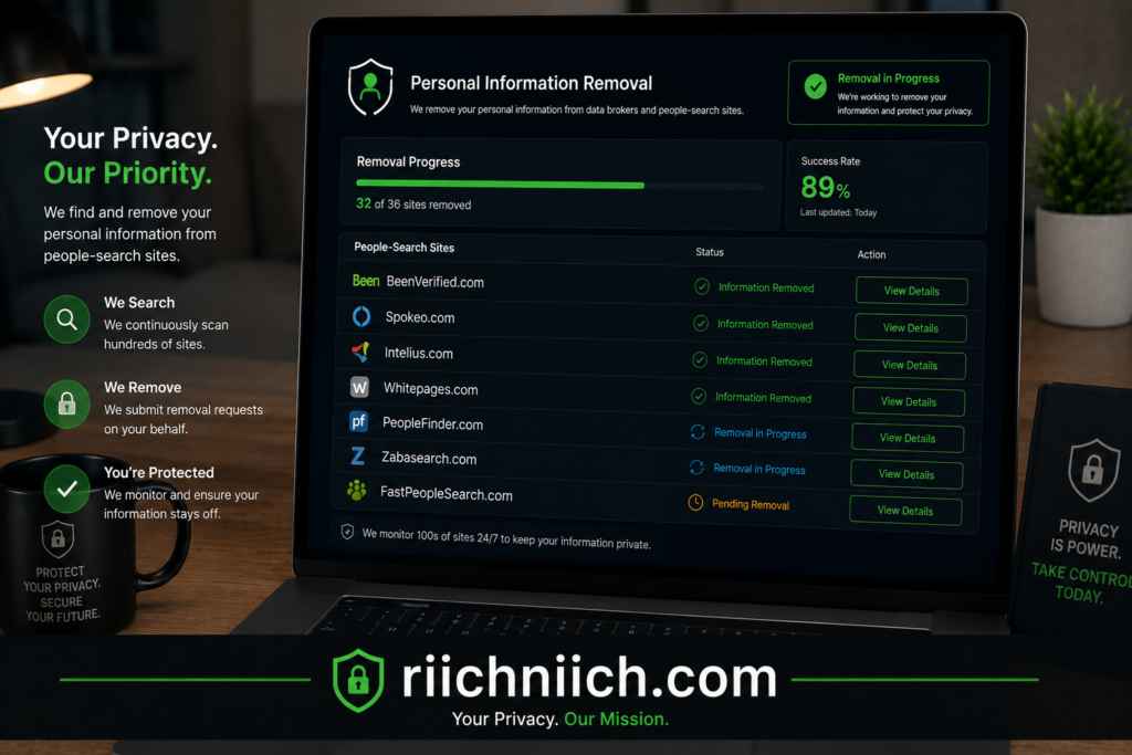 how to know if someone stole your identity: Privacy protection dashboard in action