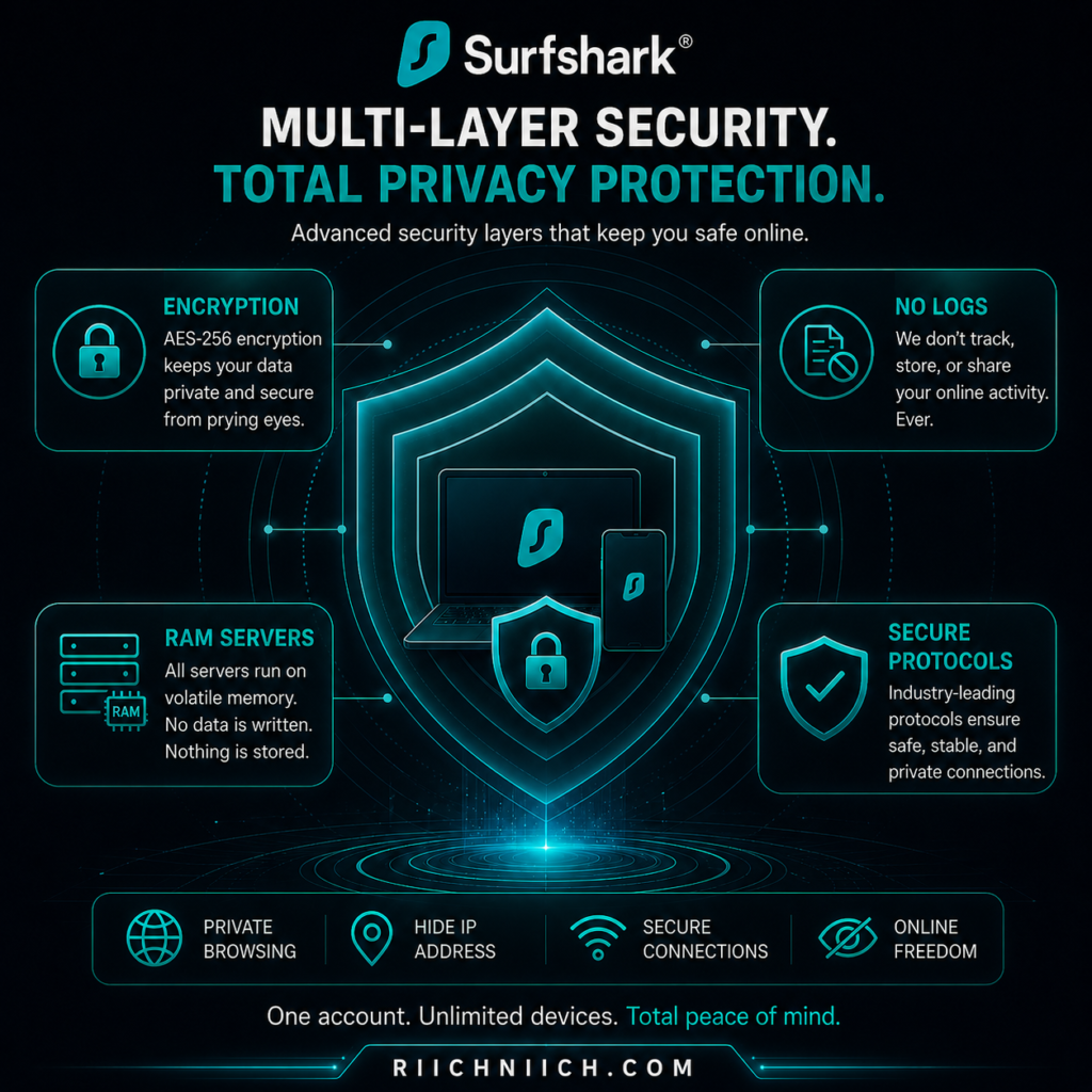 is surfshark worth it: Multi-layer security for ultimate privacy