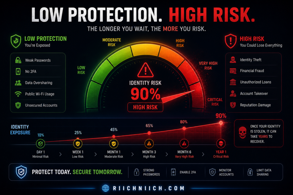 how to protect yourself from identity theft: High risk: secure your identity now